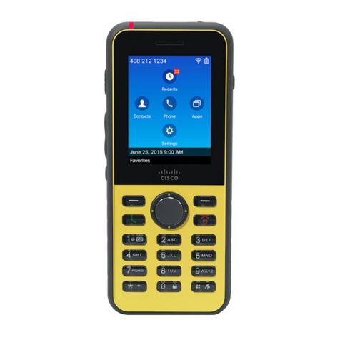 Cisco 8821 End user guide