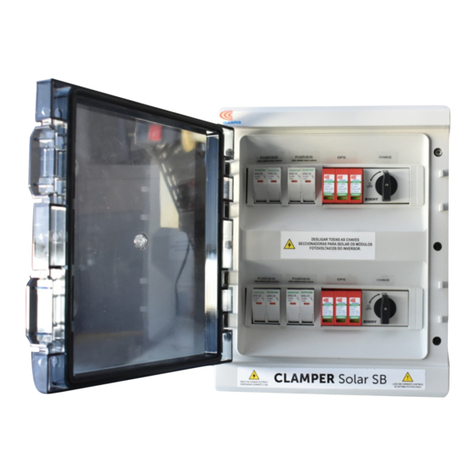 Clamper Solar SB 1000 18kA 3-4E/2S installation guide