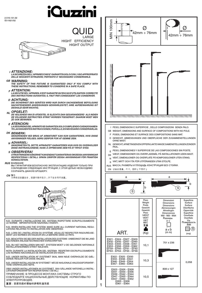 iGuzzini QUID User manual