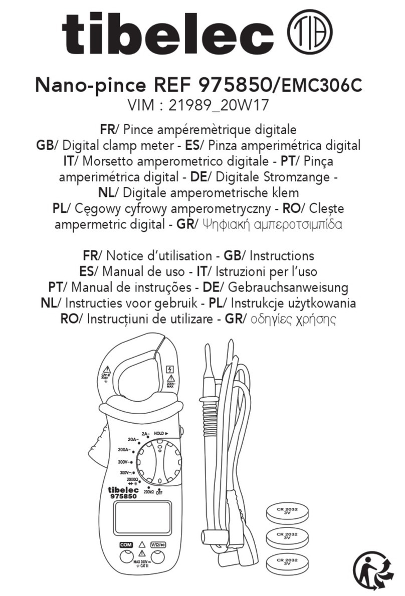 tibelec Nano-pince instructions