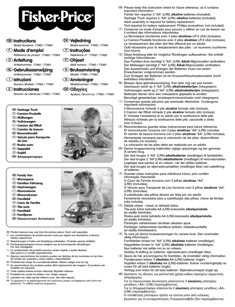 Fisher-Price 77982 instructions