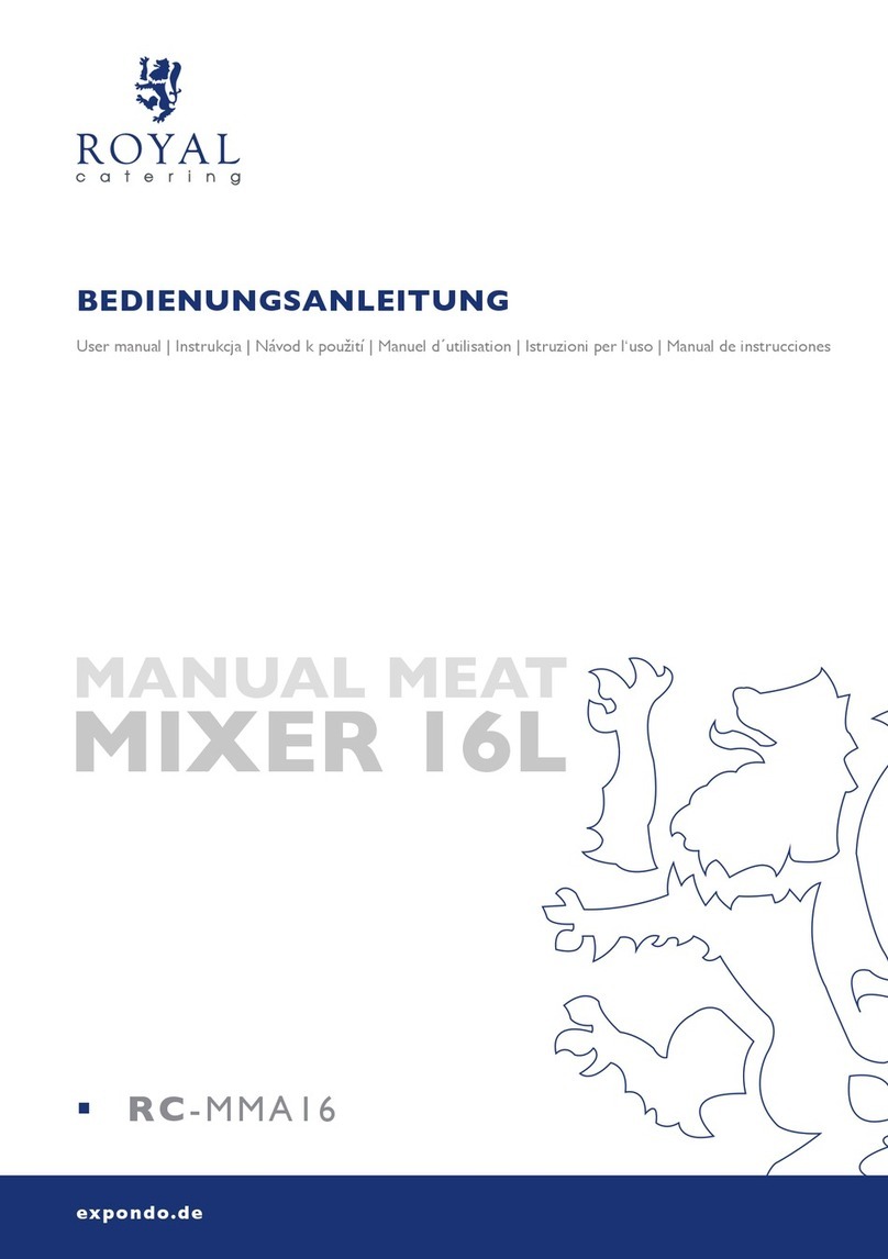 Royal Catering RC-MMA16 user manual