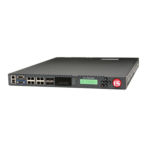 F5 BIG-IP 3900 User manual F5 BIG-IP 3900 User manual