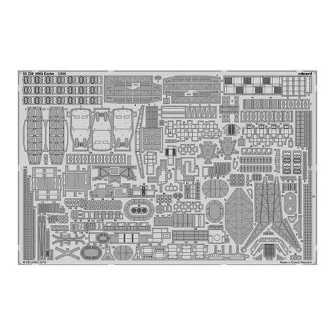 Eduard HMS Exeter 1/350 quick start guide