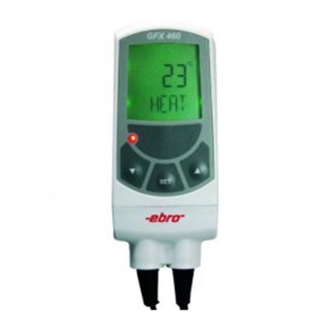 Xylem ebro GFX 460 User manual