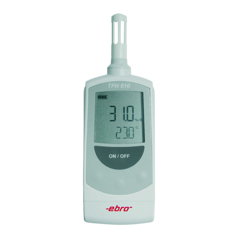 Xylem ebro TFH 610 manual