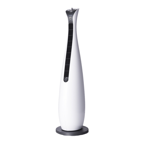 Wilfa TFH-2000W Instructions for use