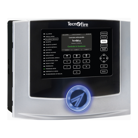 Tecnoalarm Tecnofire TFA2-596 Installation