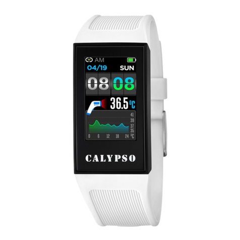 Calypso Watches K8501 user manual