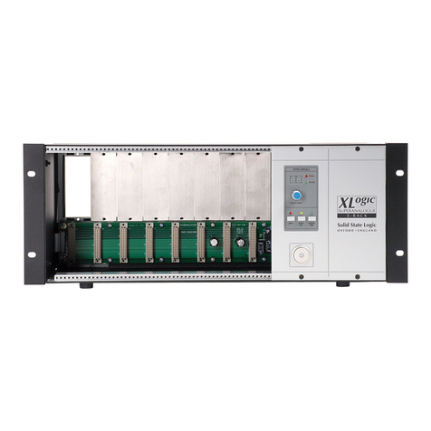 Solid State Logic XLogic Super-Analogue X-Rack User manual