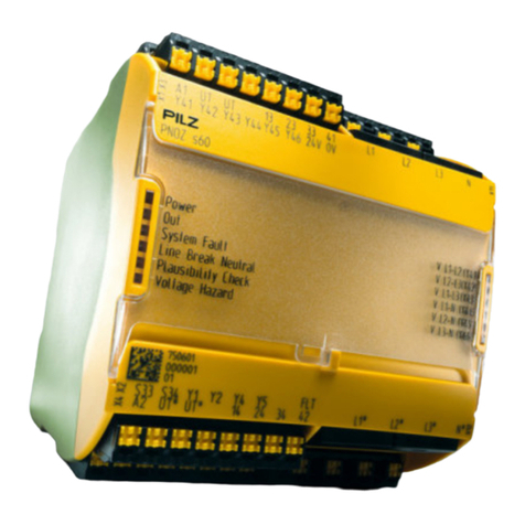 Pilz PNOZ s60 User manual Pilz PNOZ s60 User manual