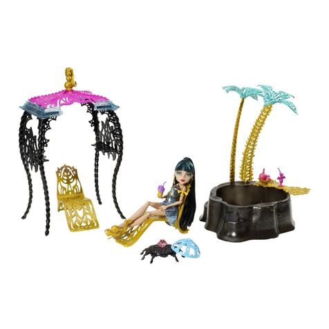 Mattel Monster High Y7716 instructions