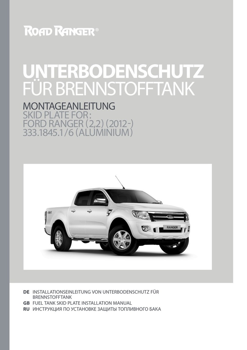 Road Ranger 333.1845.1/6 installation manual