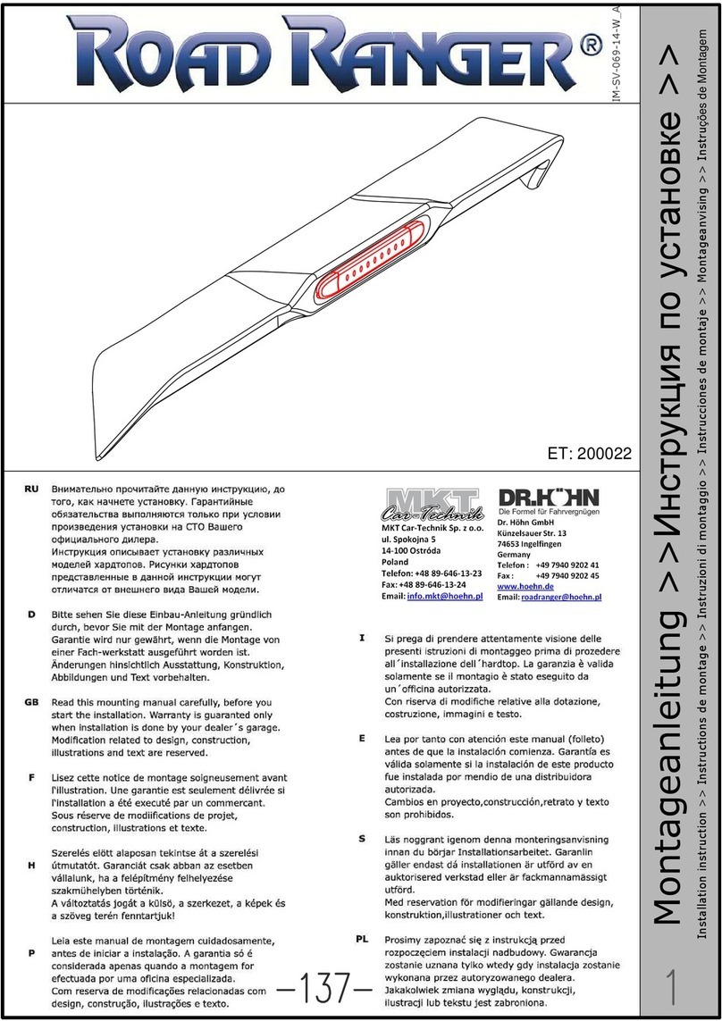 Road Ranger ET 200022 User manual