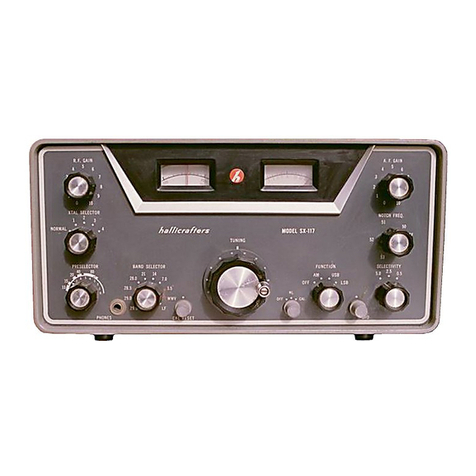 Hallicrafters SX-117 Operating instructions