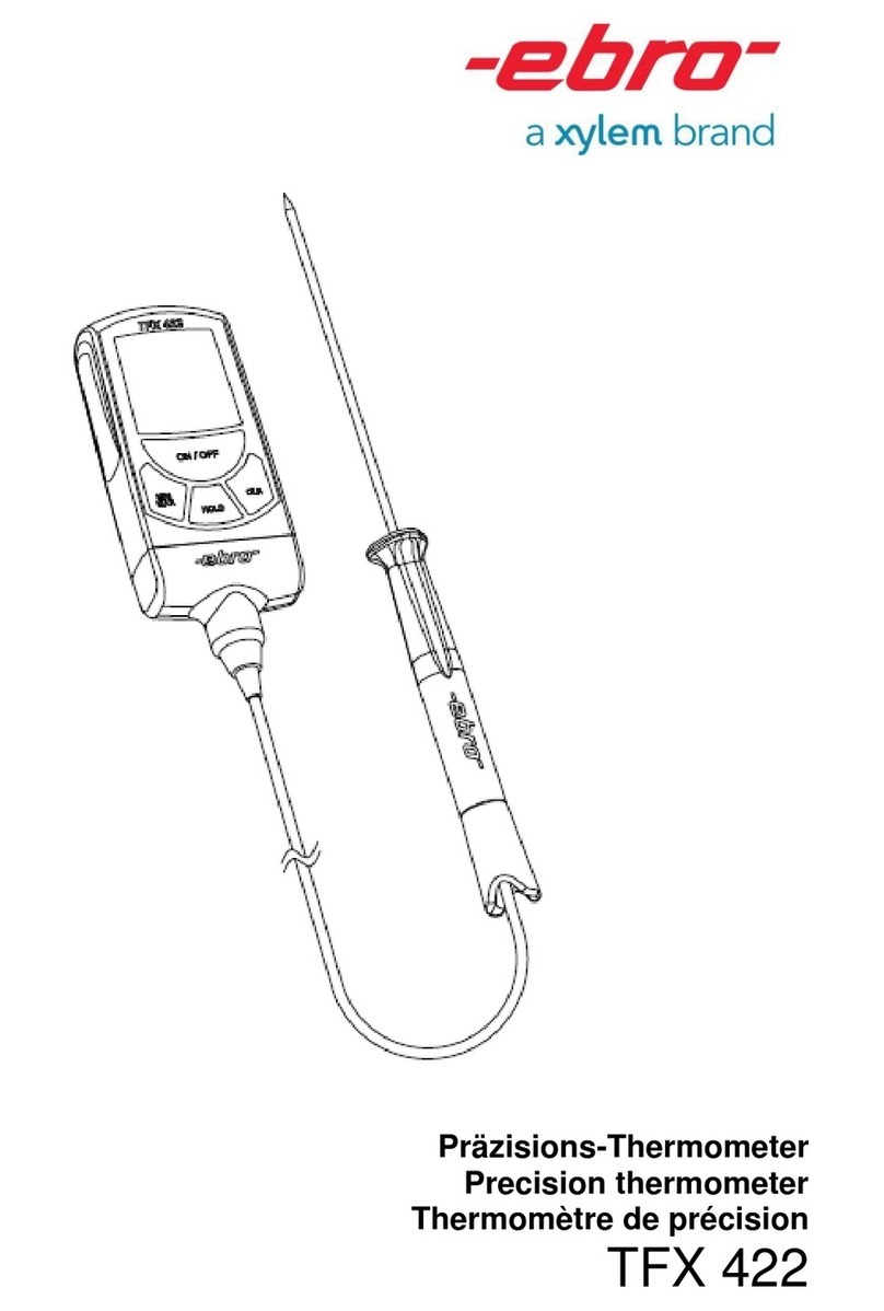Xylem ebro TFX 422 User manual