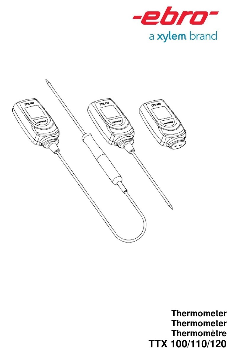 Xylem ebro TTX 100 User manual