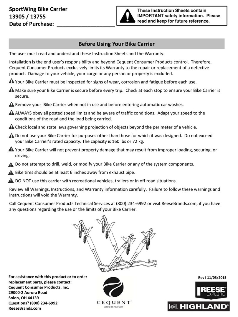 Cequent 13905 manual