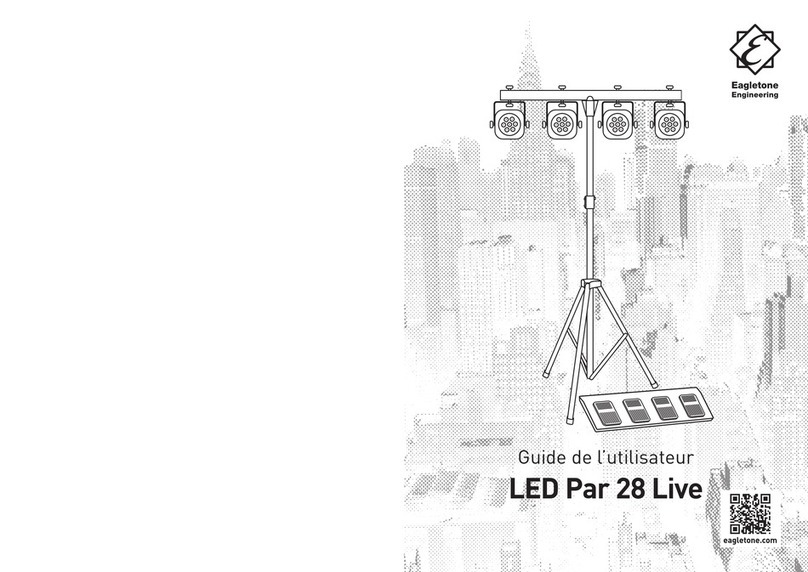 Eagletone LED Par 28 Live user guide