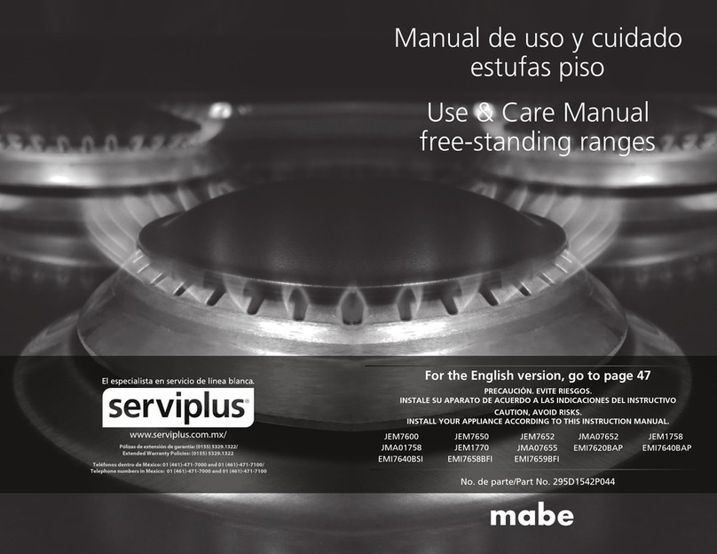 serviplus JEM7600 Use & care manual serviplus JEM7600 Use & care manual
