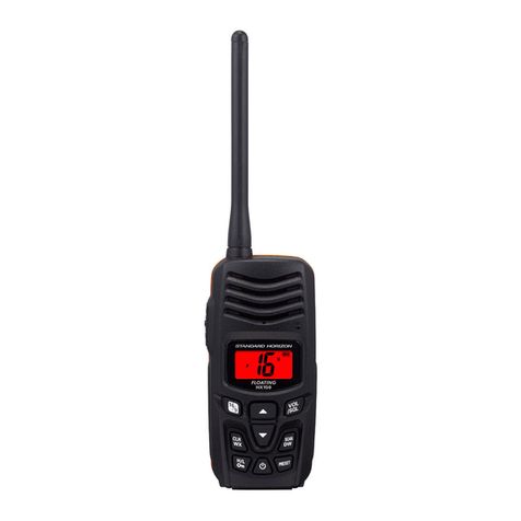 Vertex Standard HX150 User manual