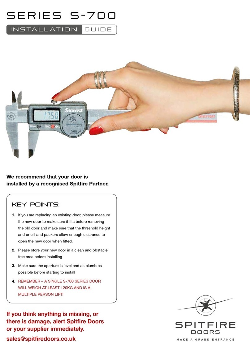 Starrett S-700 Series installation guide