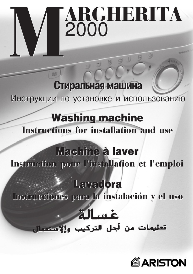Ariston ARGHERITA 2000 User manual