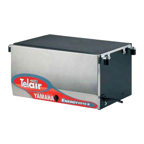 Telair ENERGY 2510B User's operating instruction and installation manual