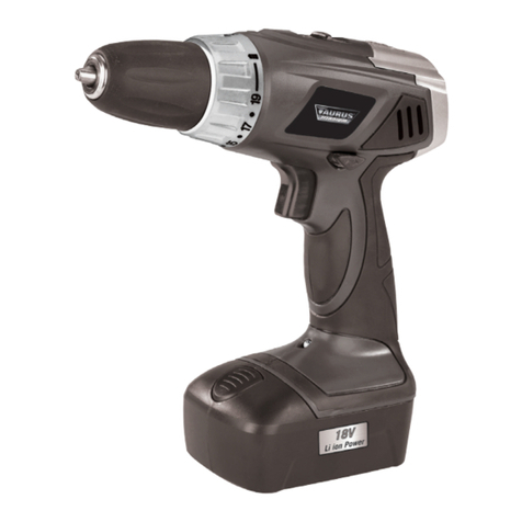 Taurus Titanium BT-CD 18/1 Li User manual