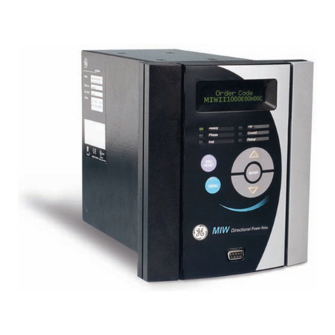 GE Multilin MIWII User manual