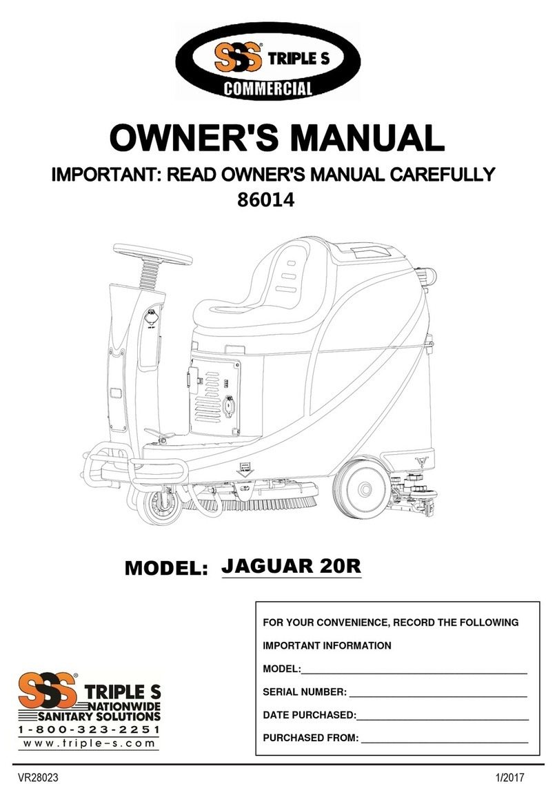 Triple S JAGUAR 20R User manual