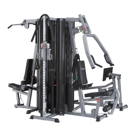 Body Craft Multigym X4 Assembly and operating instruction