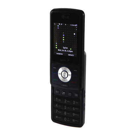 Sprint LG LX290 User manual