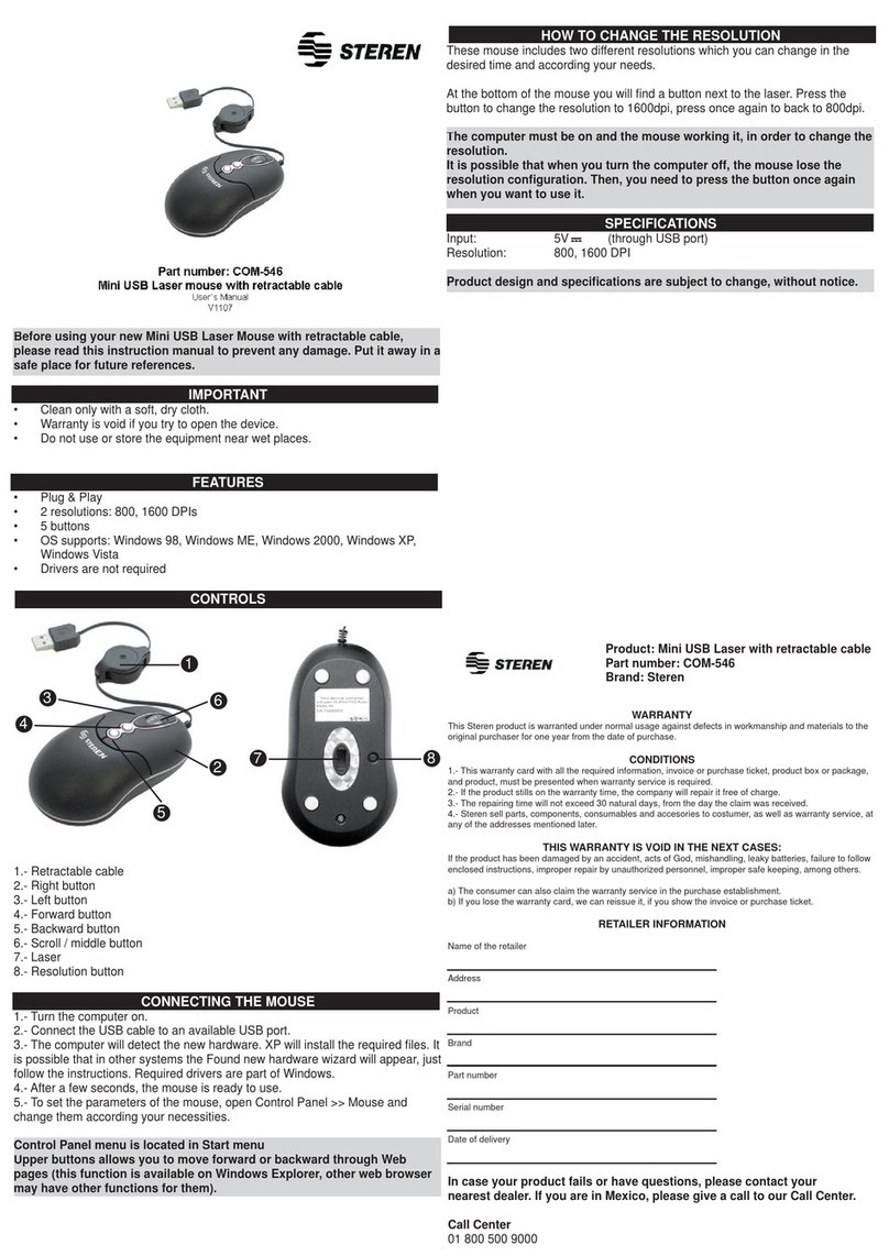 Steren COM-546 User manual