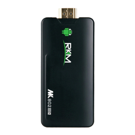 RKM MK802 IIIS User manual