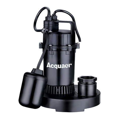 Acquaer SUP033T-2 User manual