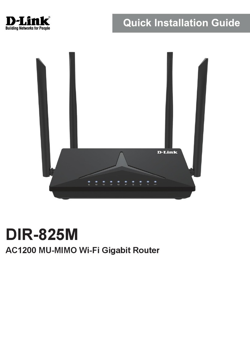 D-Link DIR-825M User manual