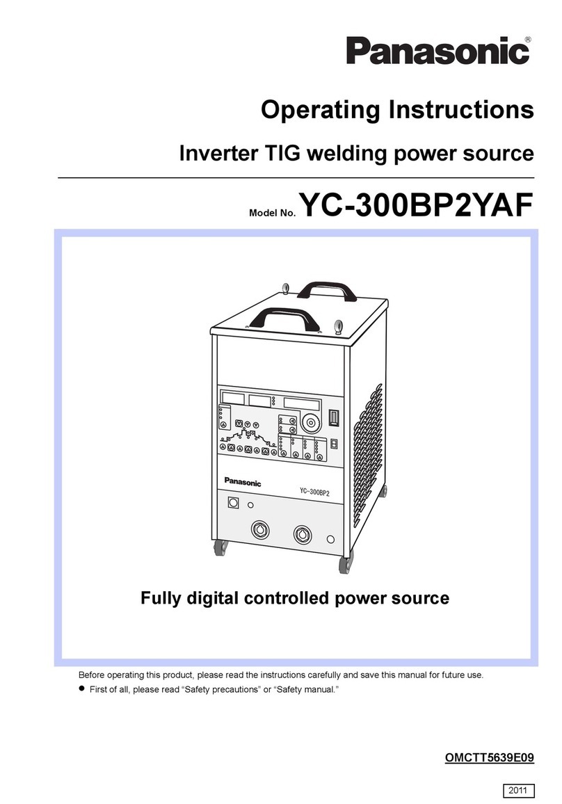 Panasonic YC-300BP2YAF operating instructions