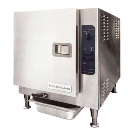 Cleveland SteamChef 22CCT6 Operation installation maintenance manual