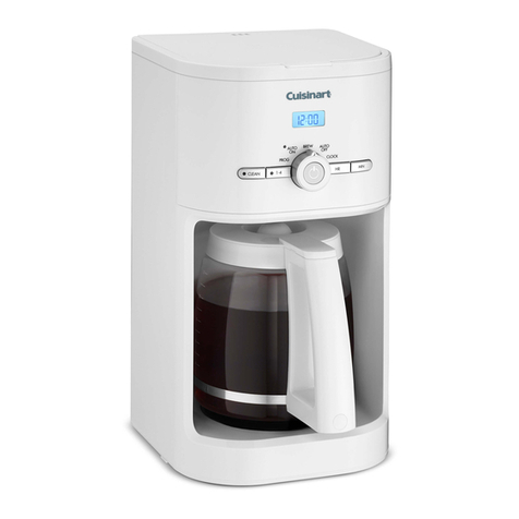 Cuisinart DCC-1120 Series User manual