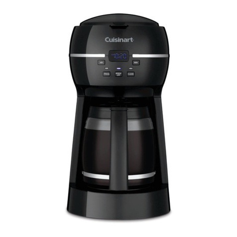Cuisinart DCC-1500 Series User manual