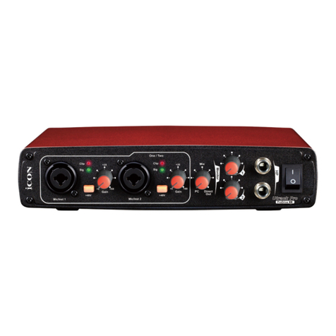iCON Pro Audio Utrack Pro User manual