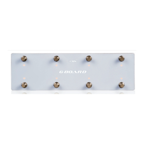 ICON G-BOARD user manual