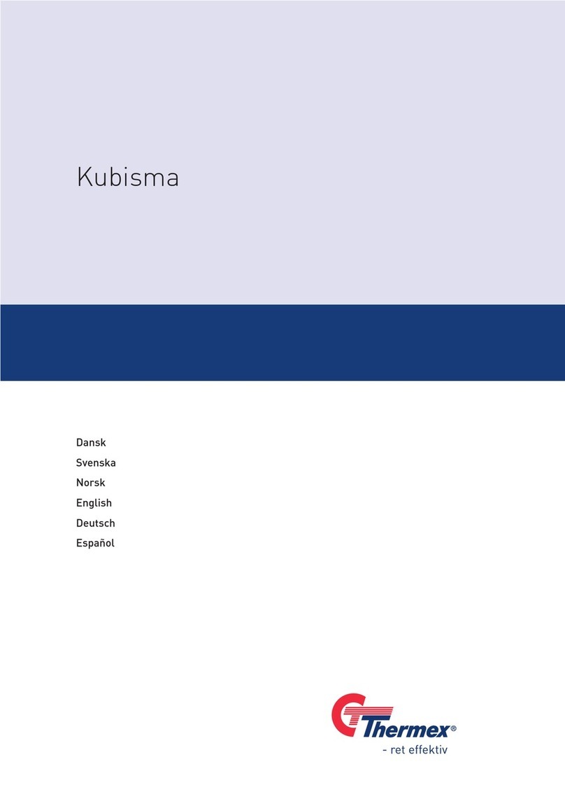 THERMEx Kubisma User manual