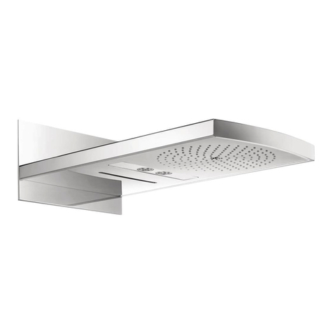 Hans Grohe Raindance Rainfall 28400000 Instructions for use/assembly instructions