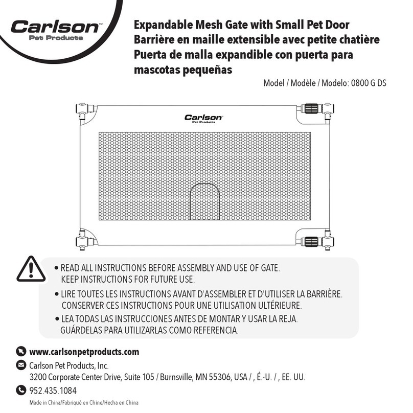 Carlson 0800 G DS User manual