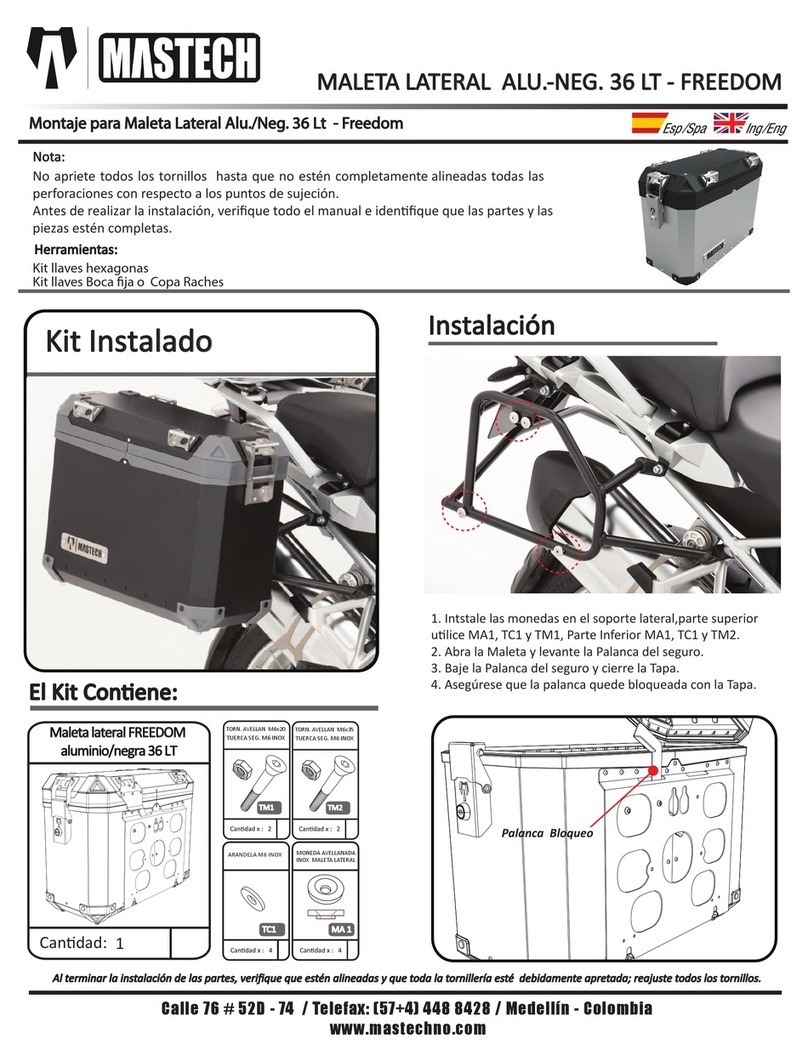 Mastech FREEDOM Series Assembly instructions