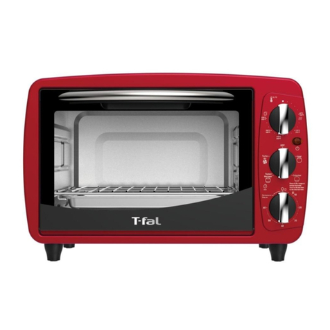 T-Fal Horno Turbo Air 5-en-1 manual