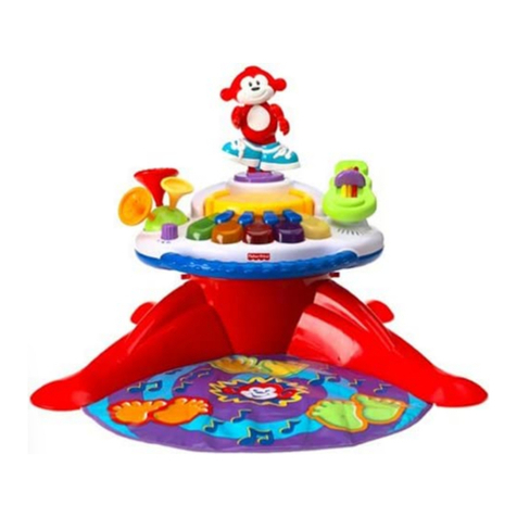 Fisher-Price Dancin' Bandstand C6326 instructions