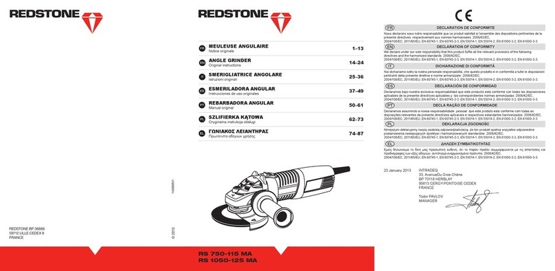 Red Stone RS 750-115 MA Original instructions